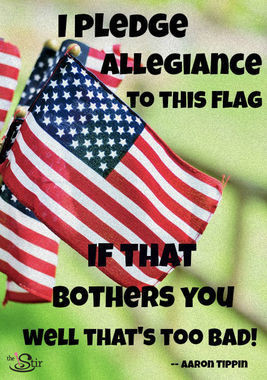 Most popular tags for this image include: flag and pledge