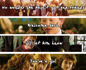 Ron quotes about hermione - romione Photo