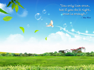 Life Quotes Wallpaper For...