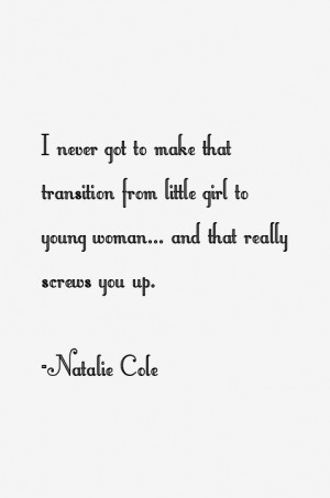 Natalie Cole Quotes & Sayings