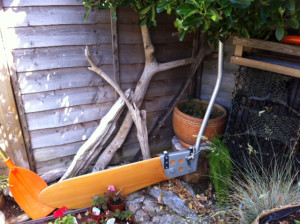 Unknown Rudder - maybe Contender?