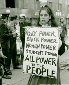 ... . All power to the PEOPLE. [queer, lesbian, gay, LGBT, equal rights