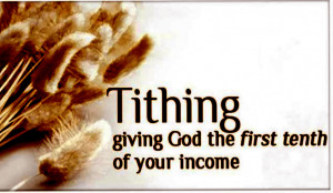 All About Tithing !