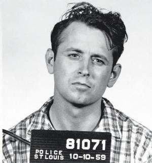 James Earl Ray, shown during an arrest in 1959. Ray escaped from a ...