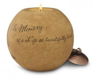 Our “In Memory of a Life so Beautifully Lived” Candle is available ...