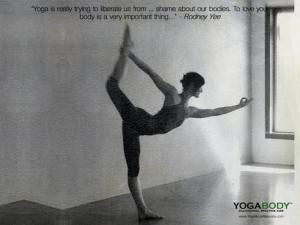 Quote on image: “Yoga is really trying to liberate us from…shame ...