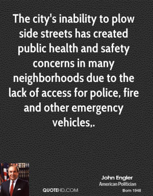 The city's inability to plow side streets has created public health ...