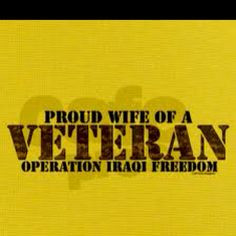 Proud Army Wife! #VeteransWife