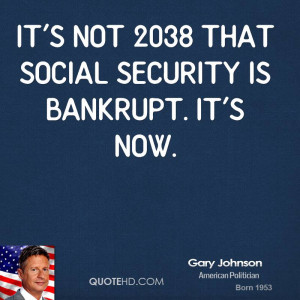 Gary Johnson Quotes