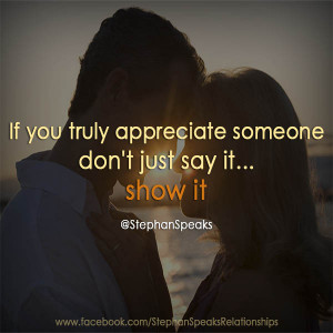 love quote on appreciation