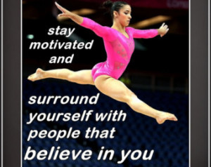 Gymnastics Poster Aly Raisman Olymp ic Champion Photo Quote Wall Art ...