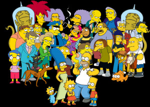 Simpsons Characters Credited