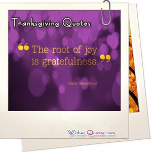 Thanksgiving Quotes to Share with Family and Friends