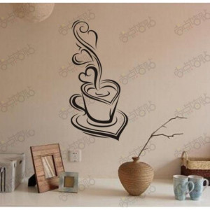 ... Art Words Stickers DIY 3D House Decoration Decals Quote Dining Room