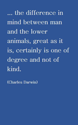 Charles Darwin (The Descent of Man)