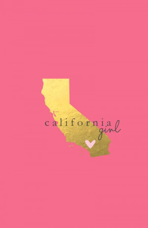 California Girl Art Print.. California girl at heart & forever.. No ...