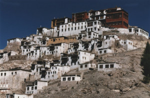The Tikse Buddhist monastery in Ladahk, India.