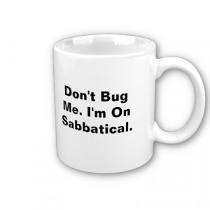 The Great White Sabbatical...