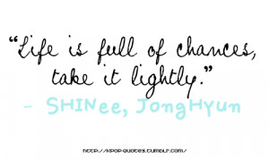 SHINee Quotes