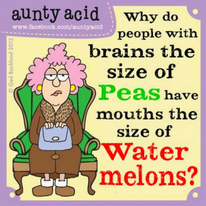 Nine Aunty Acid Cartoons