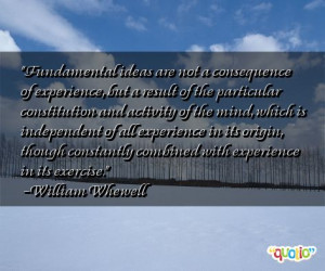 Fundamental ideas are not a consequence of