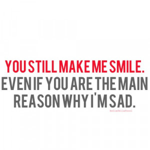 make me smile, reason, sad, text, typography