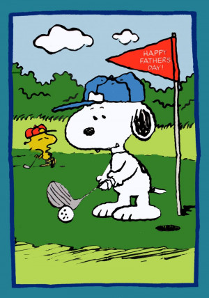 PEANUTS GANG FATHER'S DAY Flag