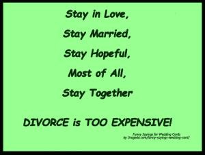 35 Funny Sayings to Write in a Wedding Card