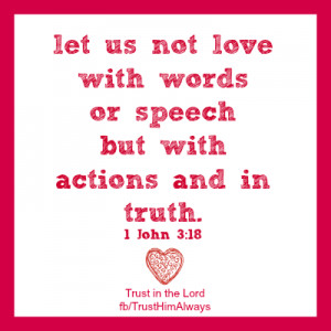 Love never fails. But whether there are prophecies, they will fail ...