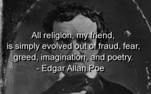 Edgar allan poe, sayings, quotes, religion, wise, quote, meaningful