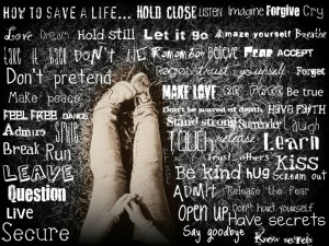 The Fray - How To Save A Life Quote