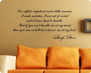marilyn-monroe-im-selfishdeserve-me-at-my-best-quote-wall-decal-decor ...