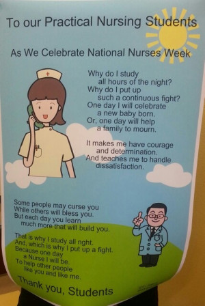 LPN Student, Nursing appreciation week