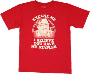 ... office space office space milton stapler t shirt office space milton