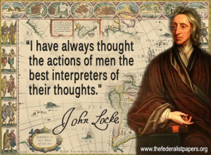 John Locke, The Actions of Men