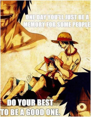brothers luffy and ace. lets just rip my heart out. GOSH. this was the ...
