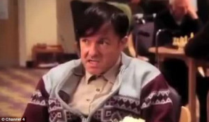 ... subject: Gervais plays care home worker Derek Noakes in the programme