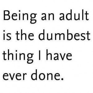 Being adult - www.meme-lol.com