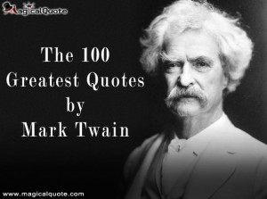 Quotes by Mark Twain