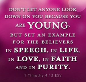 The 1 Timothy 4 Teenager