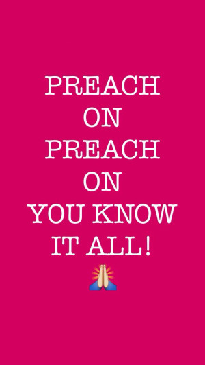 Practice what you preach.