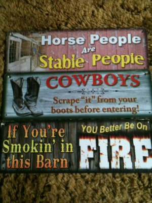 Horse People Are Stable People, Cowboys Scrape ”It” From Your ...