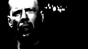 ... and White Photo: Bruce Willis as Butch Coolidge in Pulp Fiction (1994