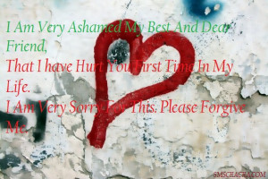 friends sorry quotes saying facebook picture