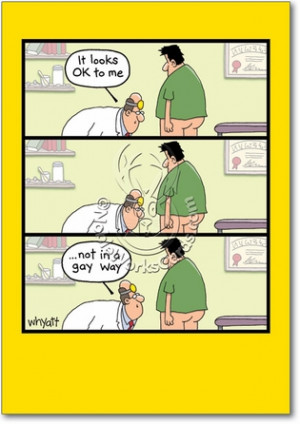 8426 gay way funny cartoons happy birthday card :: Izabella Scorupco ...