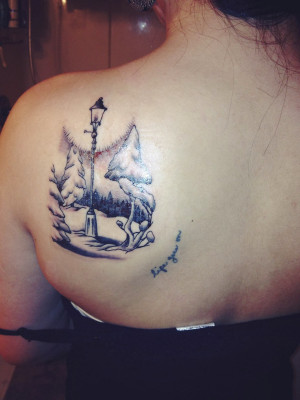 Why I Got 'The Narnia Lamp Post' Tattoo