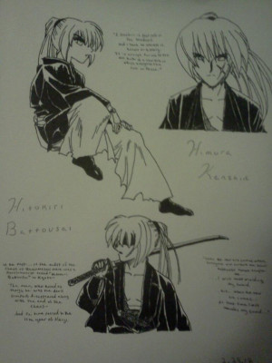 Past and Quotes Of Himura Kenshin by HeartOfSorrows