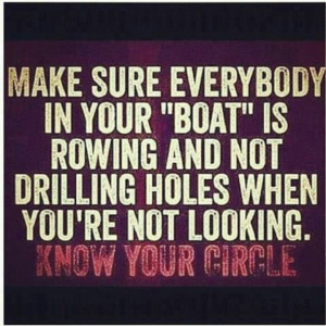 You are the company you keep.