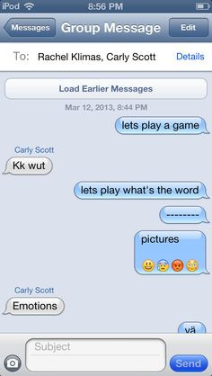... word in text messaging so fun use emoji cons for the pictures love it