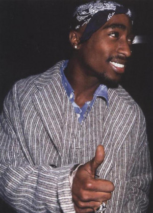 2pac in a suit